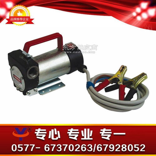 12V/24V 40L直流抽油泵 高效抽油解決方案